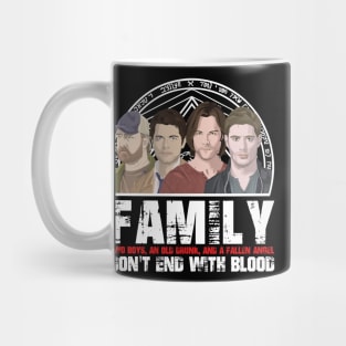 Family Don't End With Blood Mug